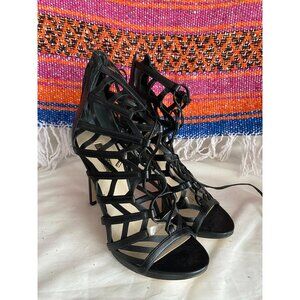 NEW GUESS Anasia (Black Synthetic) High Heels sz 6